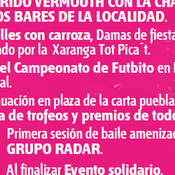 JUEVES 12/09- VÍSPERA